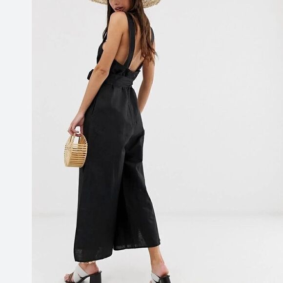SEAFOLLY Cross Back JUMPSUIT! black, NWOT, SIZE Small - Picture 1 of 11